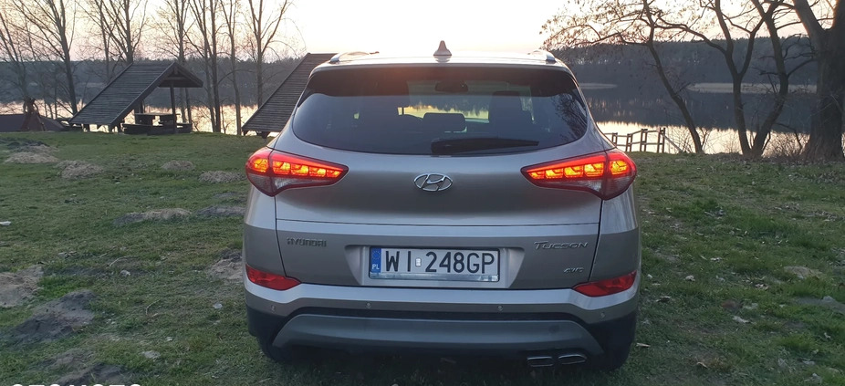 Hyundai Tucson cena 62000 przebieg: 251000, rok produkcji 2017 z Barczewo małe 326